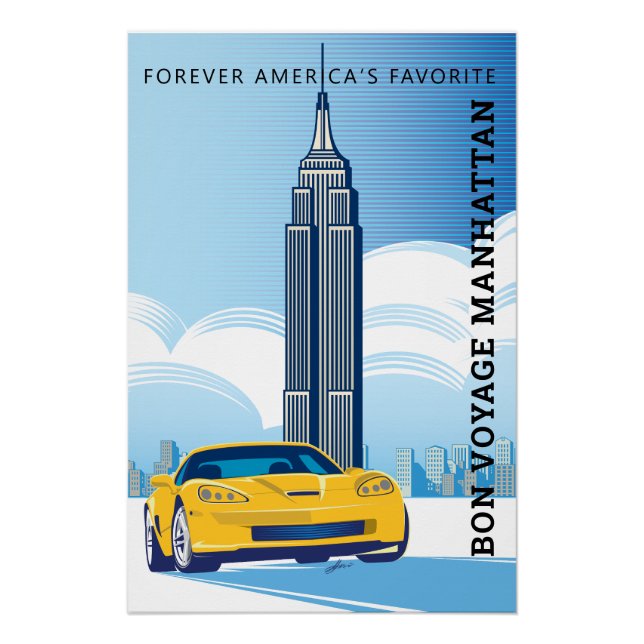 ELEGANT ZEE-O-SIX AUTO ART POSTER (Vorderseite)