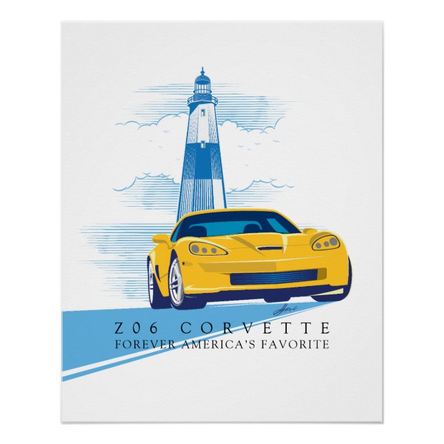 ELEGANT ZEE-O-SIX AUTO ART POSTER (Vorderseite)