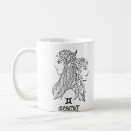 Elegant Zodiac-Zeichen Kaffeetasse