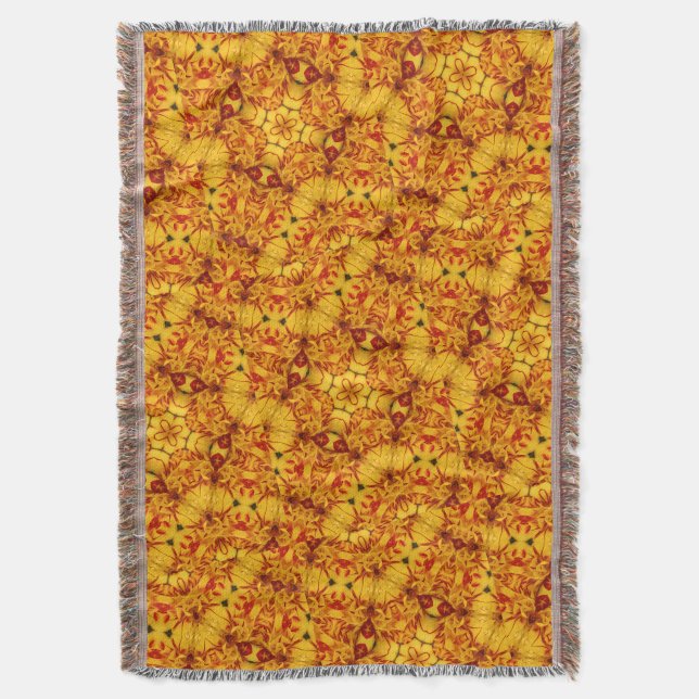 Elegant Zwei-Tone Rotes Gold Monsella Decke (Vorderseite Vertikal)