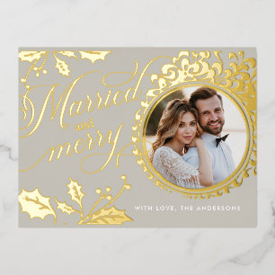 Elegante 1 Foto Foil Frische Pasta machen Folien Feiertagspostkarte