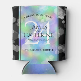 Elegante 24. Opal Wedding Anniversary Celebration Dosenkühler