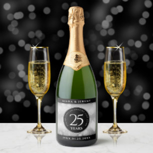 Elegante 25. silberne Hochzeit