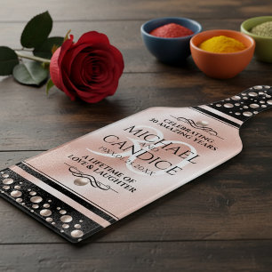 Elegante 30. Geburtstagsfeier der Perlen Schneidebrett