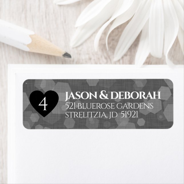 Elegante 4. Linen Hochzeitsfeier (Insitu)