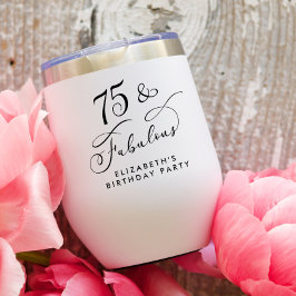 Elegante 75. Geburtstagsparty