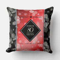 Elegante 80. Ruby Hochzeitstag Jahrestagsfeier