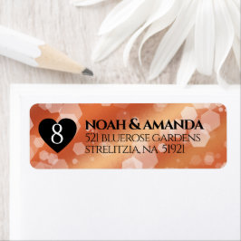 Elegante 8. Bronze Hochzeitstag Feier