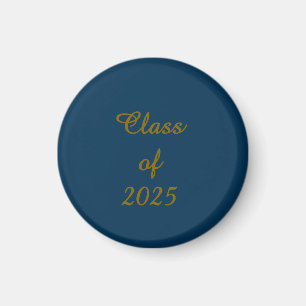 Elegante Abschlussklasse 2025 oder 202X Magnet
