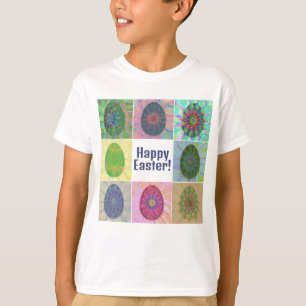 Elegante Abstrakt dekorative Eiersammlung T-Shirt