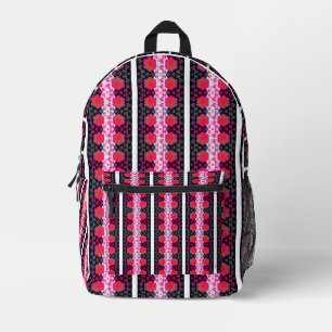 Elegante Abstrakte geometrische Hintergrundmusik Bedruckter Rucksack