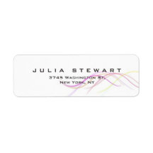 Elegante Abstrakte Kurven Beruflich Moderne