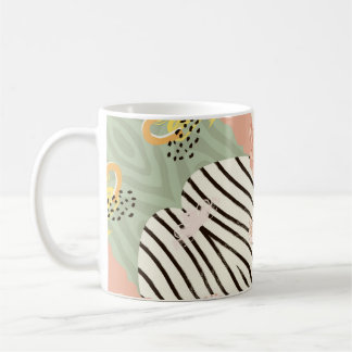 Elegante Abstrakte Tasse - Luxe Metallic & Soft Co