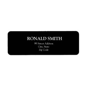 Elegante Adresslabels