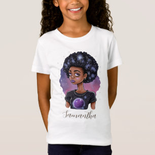 Elegante Afro-Frau T-Shirt