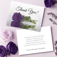 Elegante Amethyst Purpurrose Einfache Hochzeit