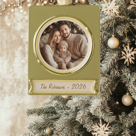 Elegante Angel Rechteckiges Geschenk Tag Banner-Ornament Gold