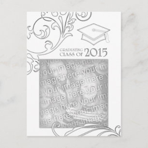 elegante Ankündigung des Abschlusses 2015