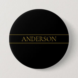 Elegante anpassbare Gold-Texte und -Linien Button
