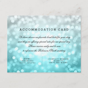 Elegante Anpassungs-Strand Ombre Glitzer-Lichter Begleitkarte