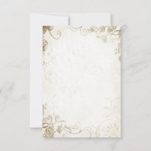 Elegante Antique Gold Vintage Hochzeit