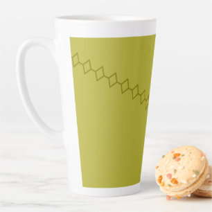 Elegante Antique-Lime-Flow-Chili-Schale Milchtasse