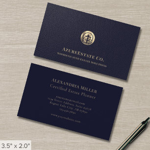Elegante Anwesen Planning Business Cards Visitenkarte