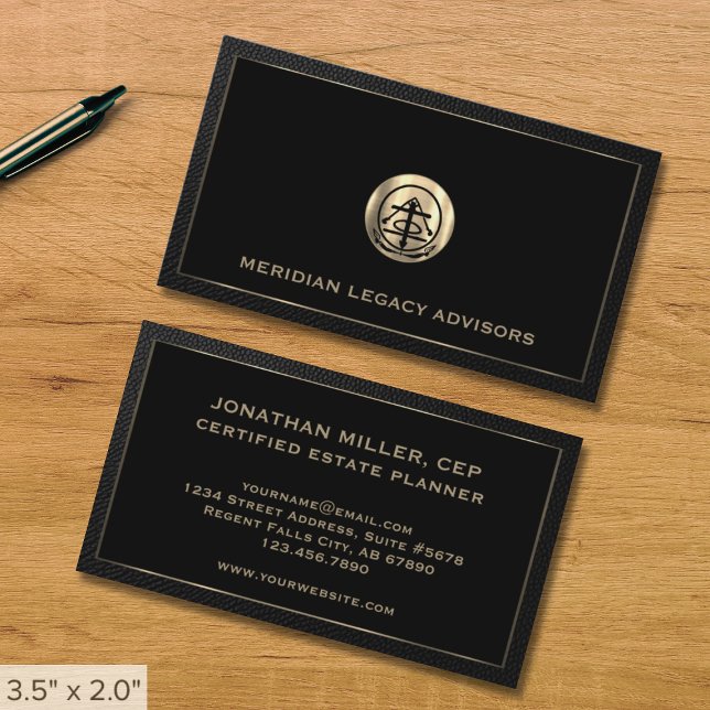 Elegante Anwesen Planning Business Cards Visitenkarte (Von Creator hochgeladen)