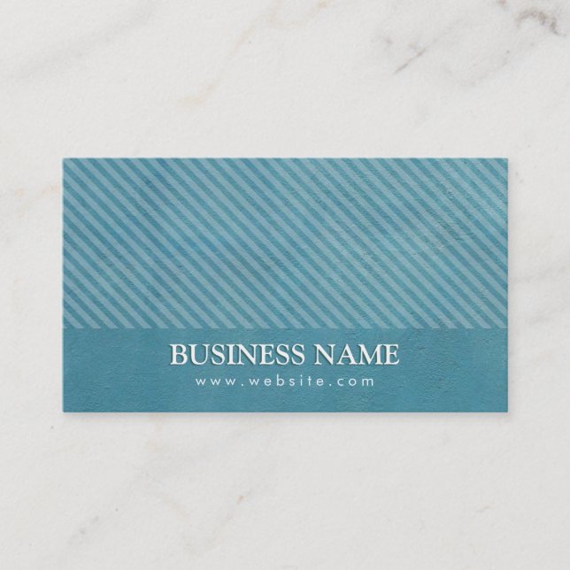 Elegante Aquamarin Blue Mathe Tutor Business Card Visitenkarte (Vorderseite)