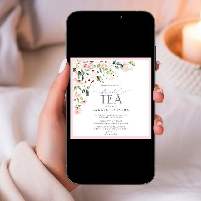 Elegante Aquarell Blumenstrauß Teatro Sociale Bell Einladung (Von Creator hochgeladen)