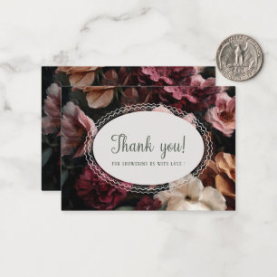 Elegante Aquarell-Frühlingswildblumen-Notizkarte Mitteilungskarte