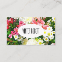 Elegante Aquarellblüte