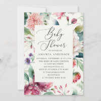Elegante Aquarelldusche