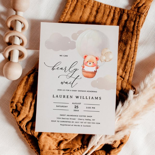 Elegante Aquarellfarben, die wir frühzeitig abwart Einladung (Von Creator hochgeladen)