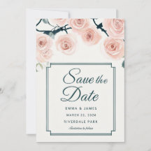 Elegante Aquarellfarben - Einladung