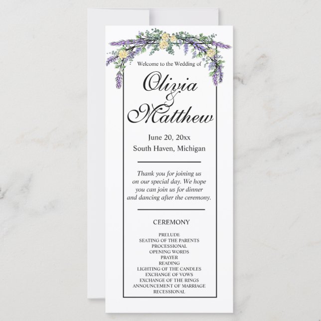 Elegante Aquarellgelbe Rosenblütenpflanzen (Vorderseite)