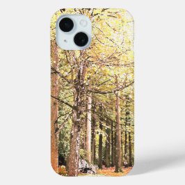 Elegante Aquarellwälder im Herbst Case-Mate iPhone Hülle