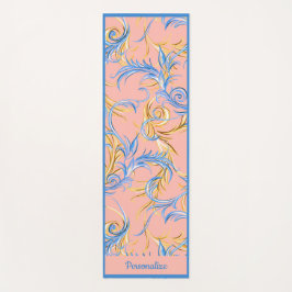 Elegante Arabesque Wirbel Zen Yoga Namaste Yogamatte