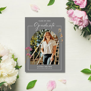 Elegante Arch Foto High School Graduation Party