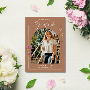 Elegante Arch Foto High School Graduation Party