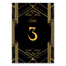 Elegante Art Deco Gatsby Wedding