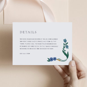 Elegante Art Deco Unterkunft Eintrittskarte Begleitkarte