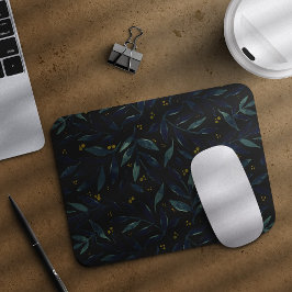 Elegante Äste und Beeren Mousepad