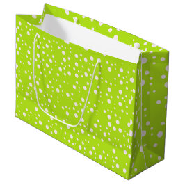 Elegante ästhetische Grüne Geschenktasche Große Geschenktüte