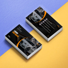 Elegante Autovermietung Visitenkarte