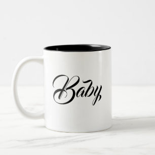 Elegante Baby Design Tasse/perfekte Geschenke für  Zweifarbige Tasse