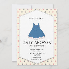 Elegante Babyparty-Einladung Einladung