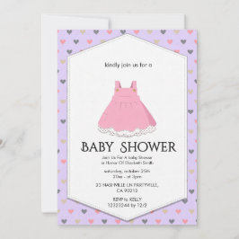 Elegante Babyparty-Einladung Einladung