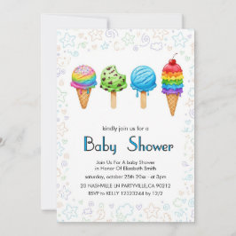 Elegante Babyparty-Einladung Einladung