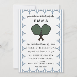 Elegante Babyparty-Einladung mit Grüntönen Einladung